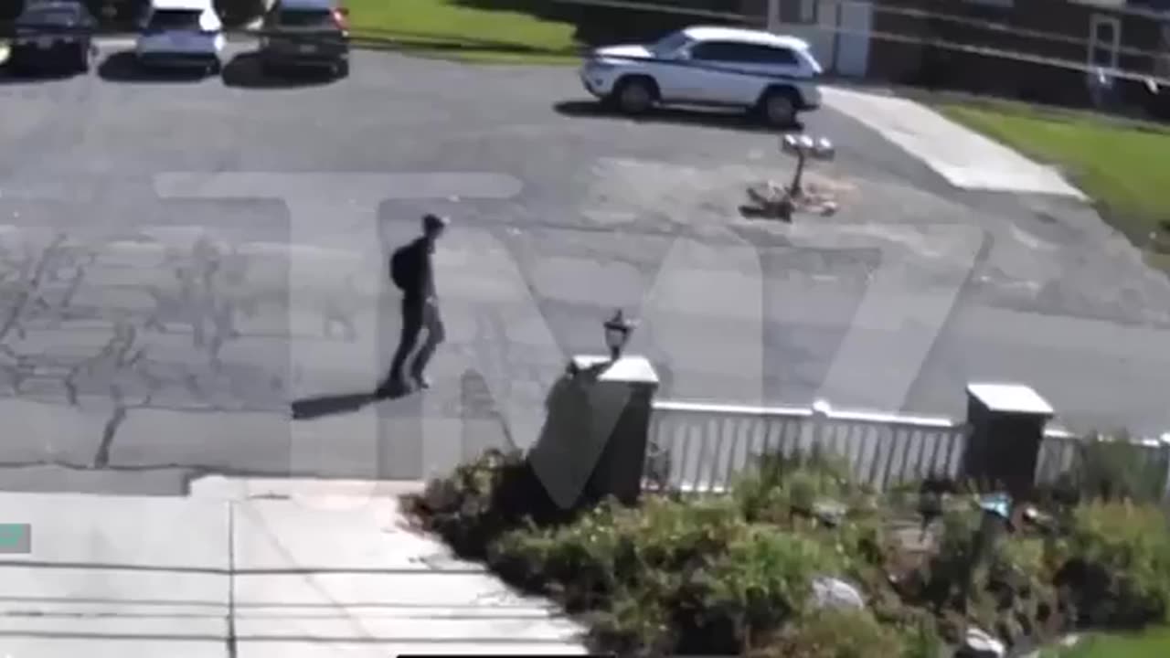 TMZ obtained security footage of the person of interest in the Charlie Kirk assassination.