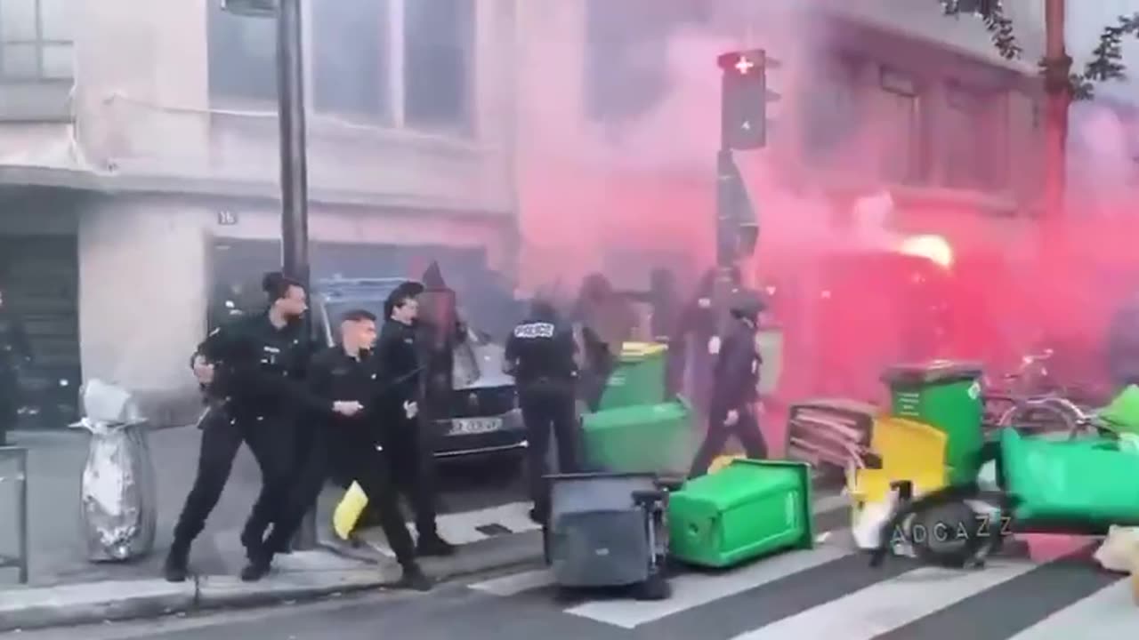 Francia. Ci sono state proteste massicce e spesso violente in tutto il paese