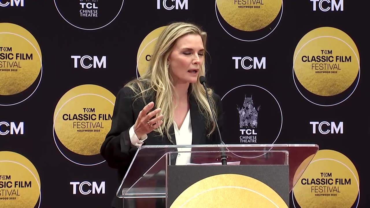 Michelle Pfeiffer honored with hands and feet ceremony in Los Angeles