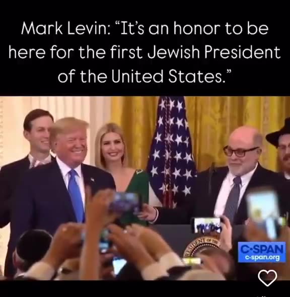 Trump is the first Jewish president of the United States