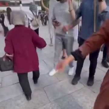 They even harass older women in Europe. They have no respect for anyone. Intolerable.