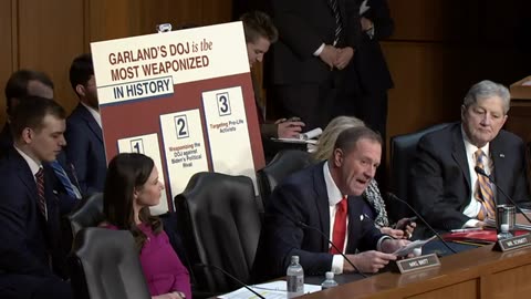 Senator Schmitt Calls Out Hypocrisy in Biden's DOJ during Pam Bondi Hearing