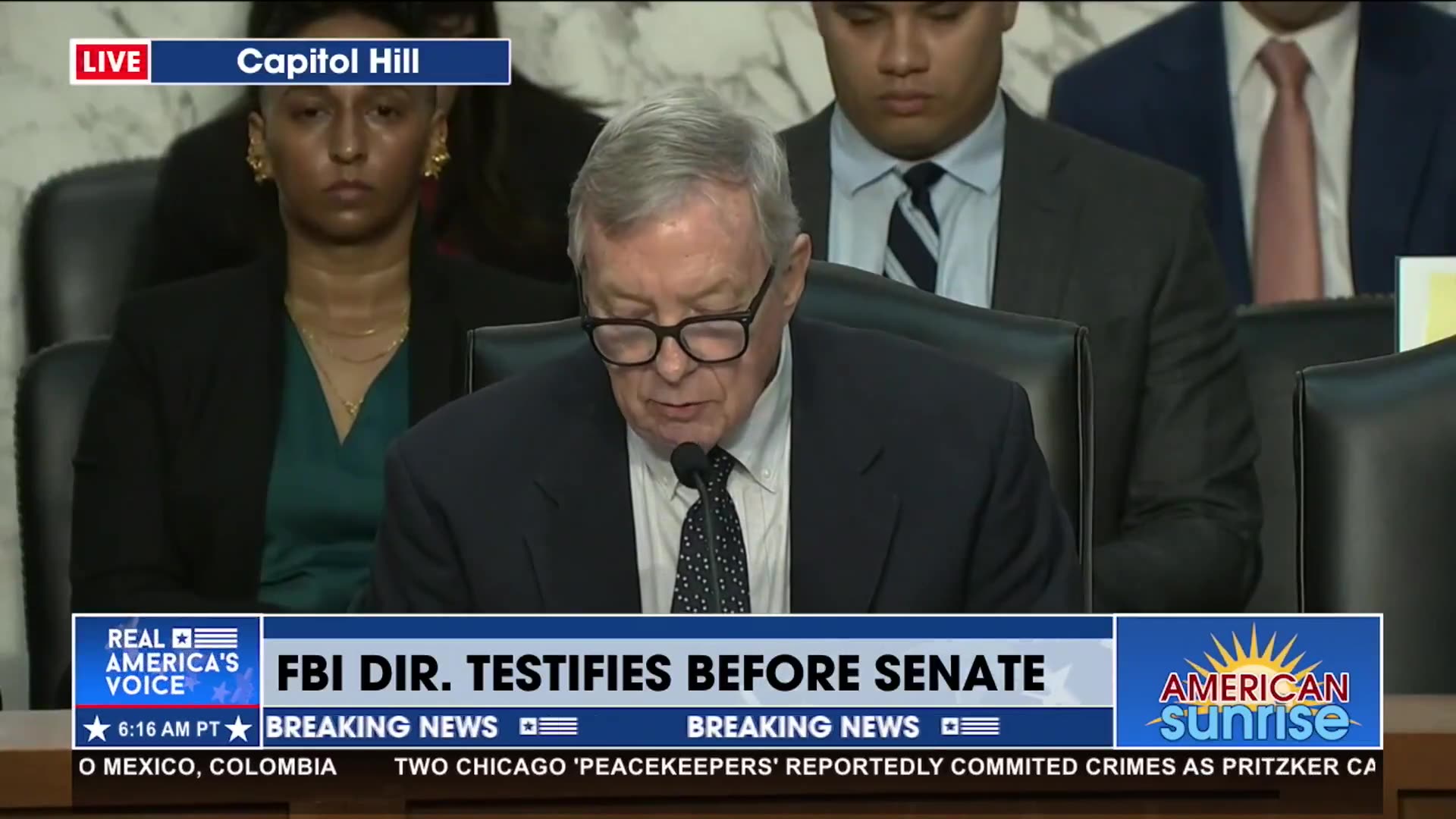 ACCUSING PATEL OF WEAPONIZING THE FBI