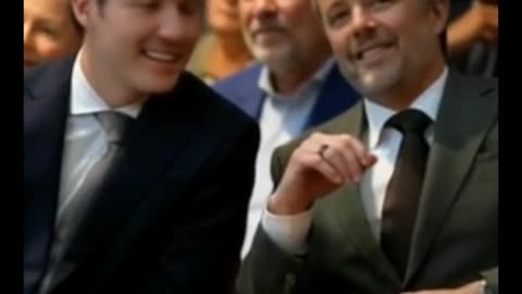 European Crown Princess and Prince with their fathers