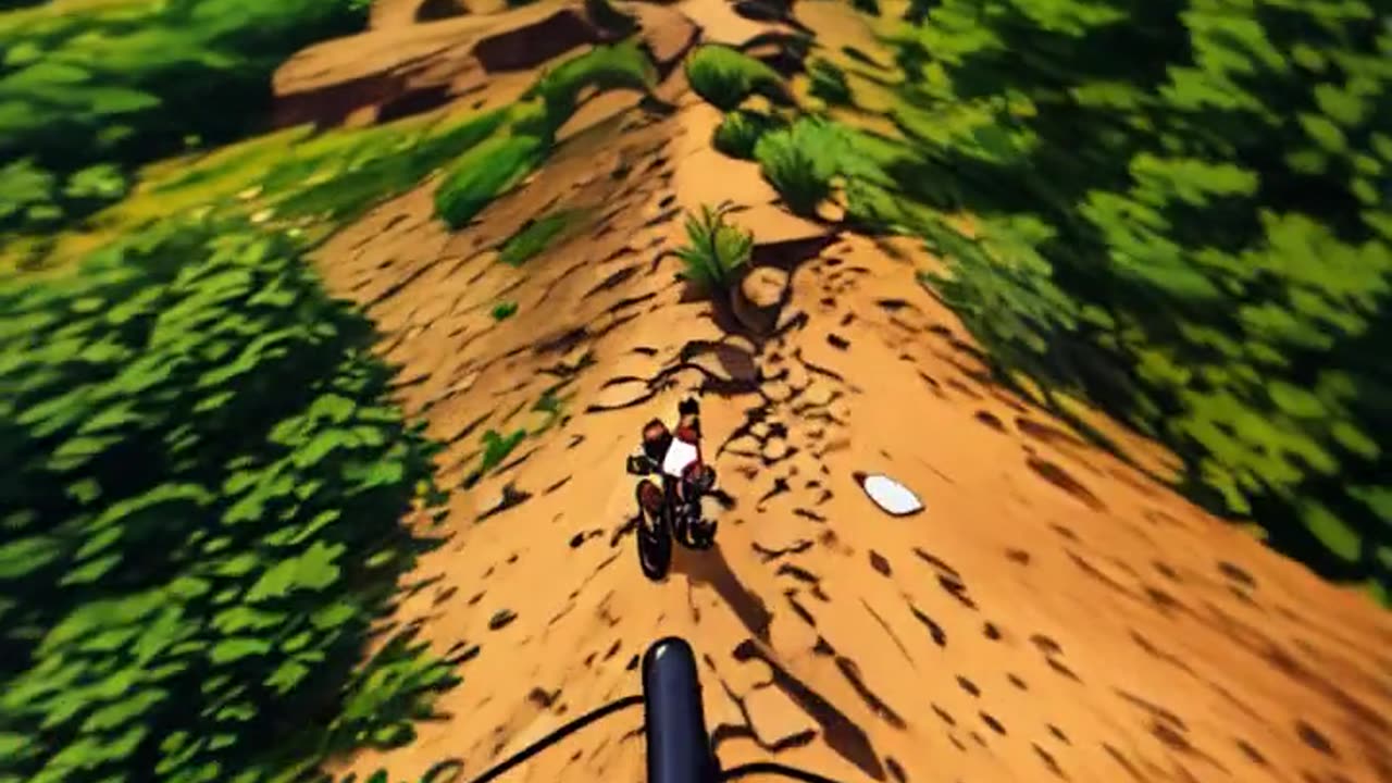 Satisfying hill track...