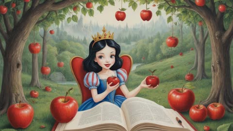 Snehvide ✨ Godnathistorier - Eventyr - Korte bøger fortalt