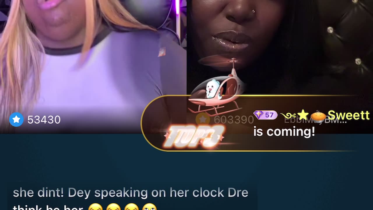 Drebaby using ebb to fcuk with Tomi and the Tom cats