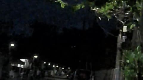 Dark Street in Cavite City, Cavite, Philippines
