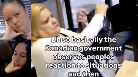 3 CONFIRMED GOVERNMENT PAID ACTORS PSYCOLOGICAL WARFARE AGAINST CANADIAN IN MONTREAL