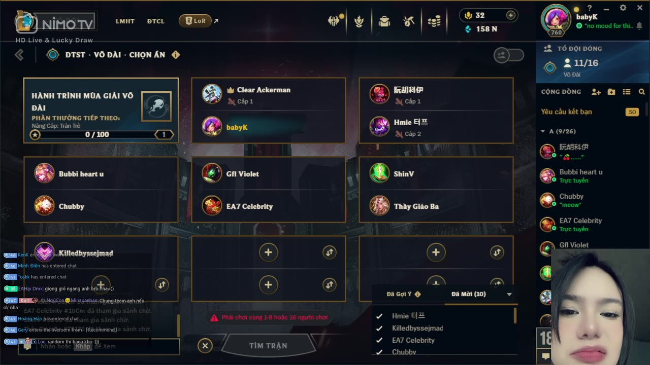 27/4/2025 - Part 1 - Leo rank đơn đôi, aram cùng sbtc