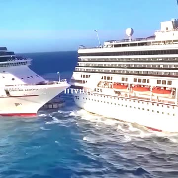 Massive Ships Collide