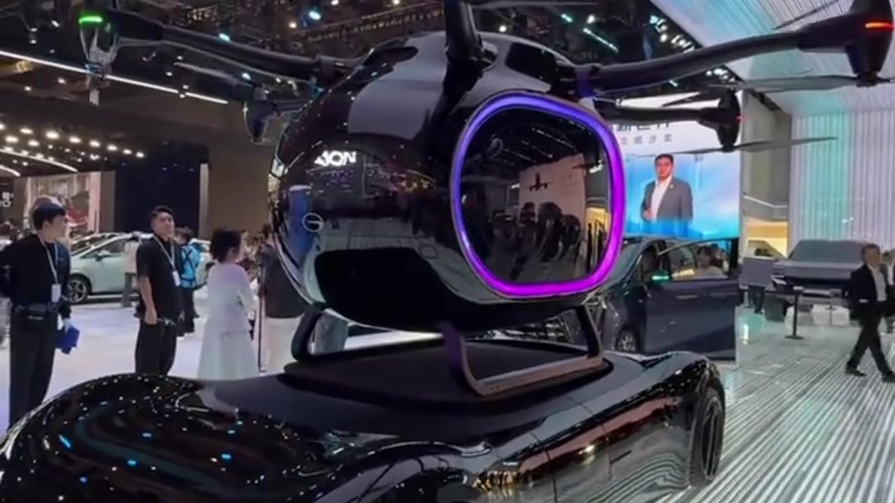 China Automobile Trumpchi Flying Car New energy vehicles
