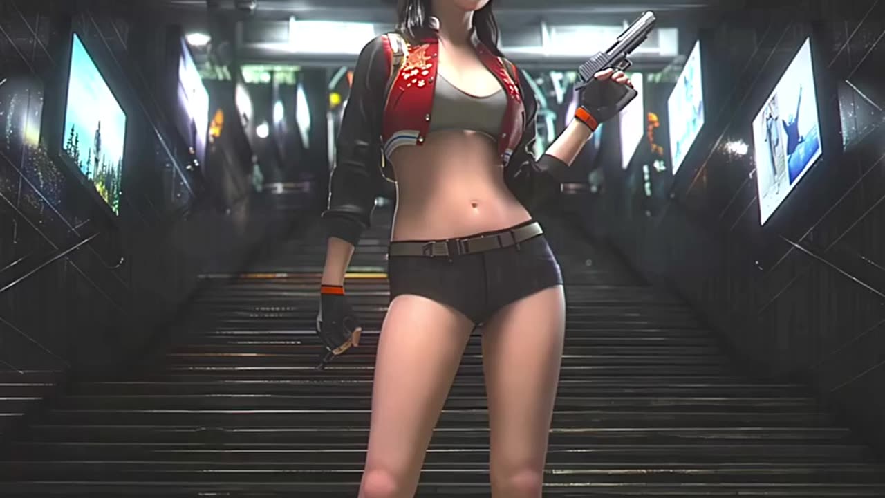 Entire squad failed to catch the girl 😮😱