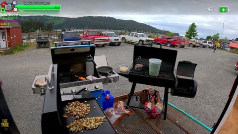🟢BIG EVENT LIVE MUSIC Food Trailer in Isolated Alaska Village!Real !Homestead Next we built our Meat Market