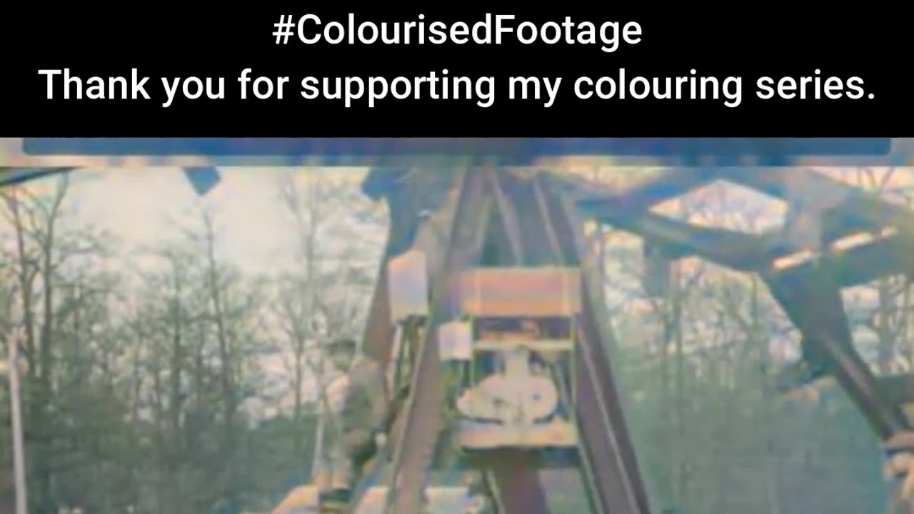 Clearing the Path Boirault Machine in Action 1917 #ColourisedHistory