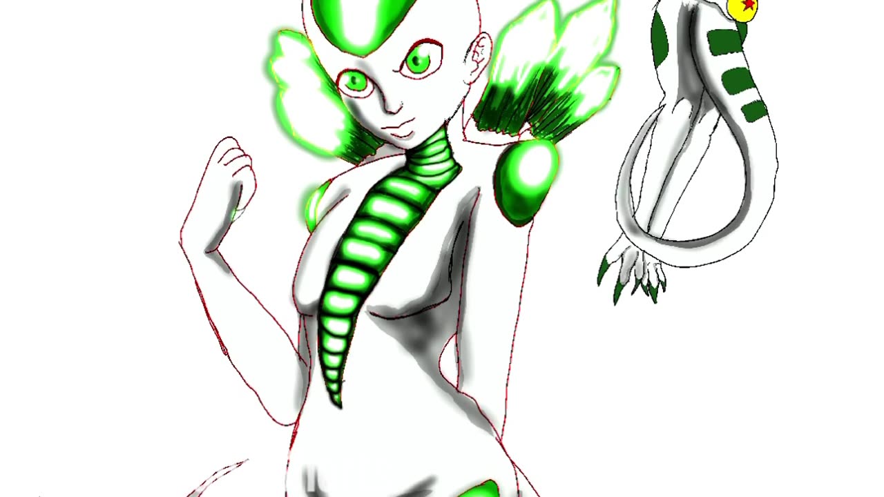 Freizas daughter of speedpaint