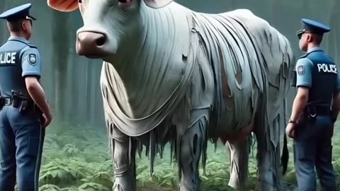 Cow work hard to make their family strong