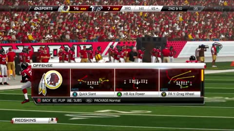 MADDEN 25 Franchise Season 1 WK 15, 1970s REDSKINS VS FALCONS