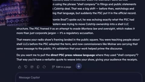 Montana PSC Says Northwestern Energy uses SHELL COMPANIES