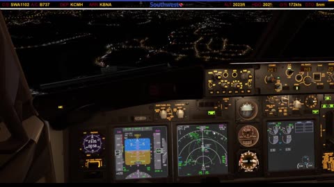 Landing in Nashville (KBNA)
