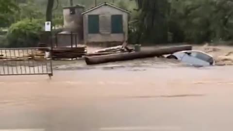 Severe flooding in Italy