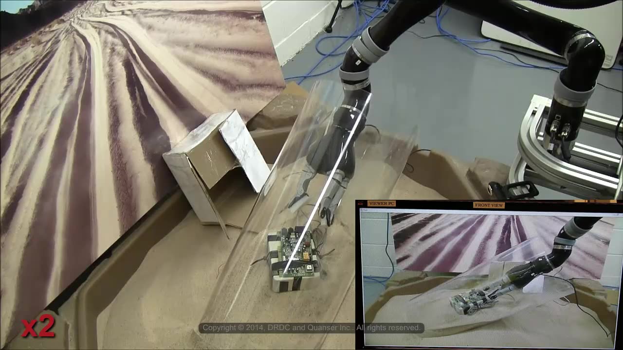 Defence Science - Haptics-based Immersive Telepresence System (HITS)