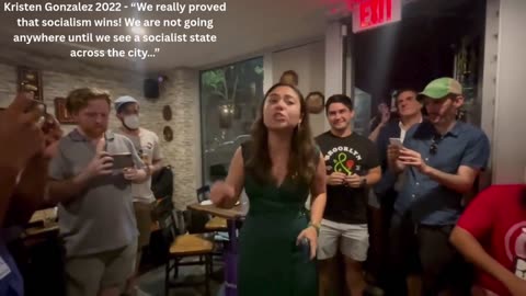 Kristen Gonzalez NY 2022 - “We really proved that socialism wins! "