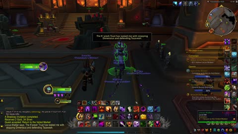 World of Warcraft Questing in K`aresh Part 2