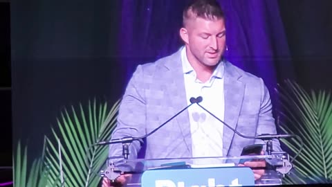 Tim Tebow Inspirational Speech at 2024 National Right to Life Banquet #lovethemboth