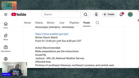 Inclement Weather till next week