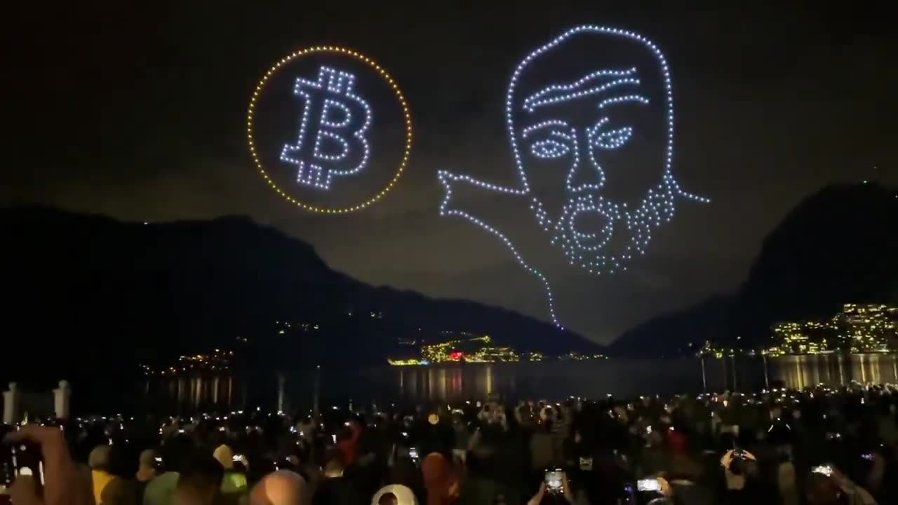Walker⚡️ - BRÆKING: MASSIVE DRONE SHOW IN LUGANO SWITZERLAND DEEMED BETTER THAN ...