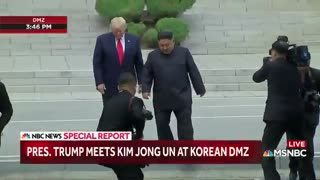 Trump Becomes The First President To Enter North Korean Territory In 2019