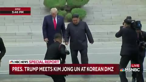 Trump Becomes The First President To Enter North Korean Territory In 2019