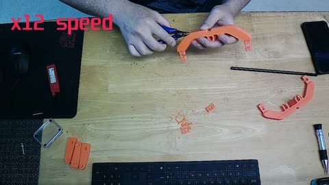 Cleaning up the printed landing gear