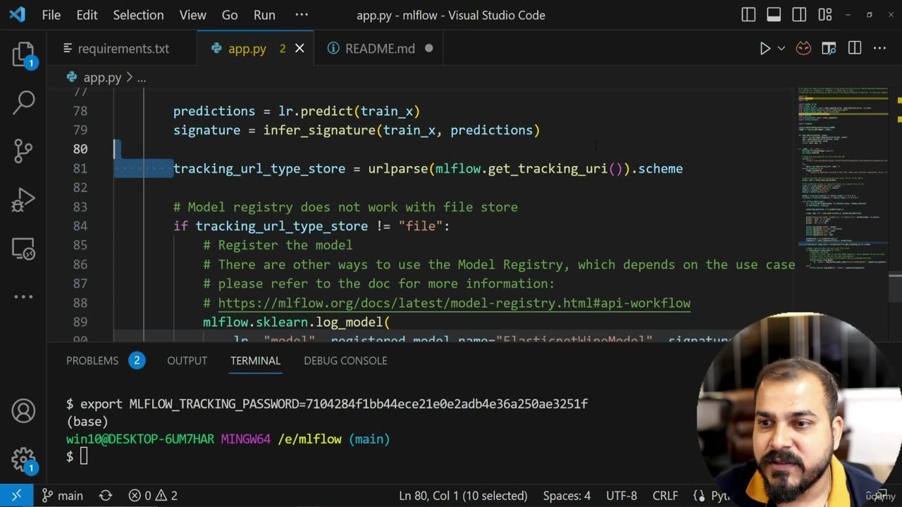 46.1 Getting Started With MLOPS With MLFlow And Dagshub With Project Krish Naik ML