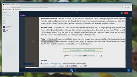 Did Adam And Eve Have Clothes On Or Not? - Quran Translation Deception Clips