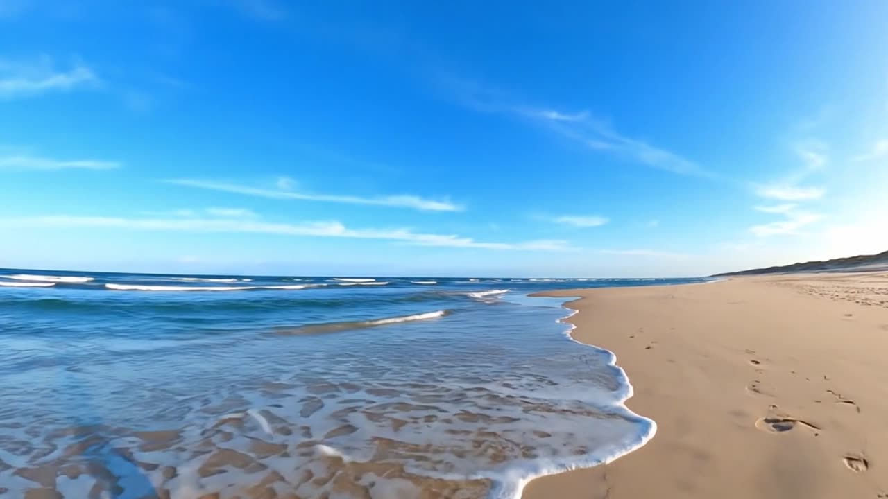 Beach Walk High Quality B Roll