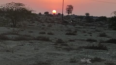 Red Sunset — No Filter, Just Nature 🌅✨ #Shorts
