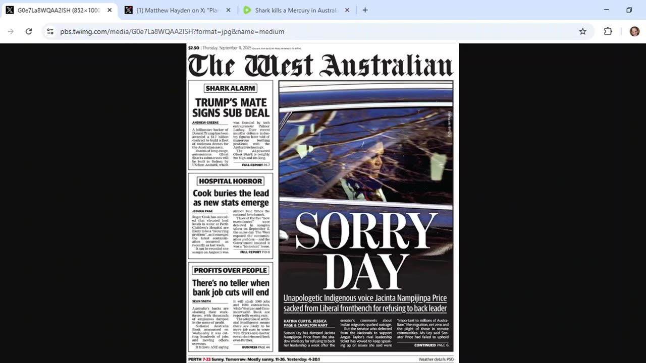 West Australian cover symbolism evokes high Jacinta Price paid by Cabal in shadow war