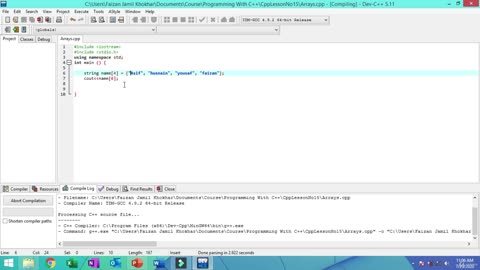 Become a C++ Expert-016 Arrays