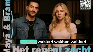 Het regent zacht...
