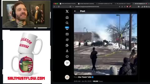 Lefty Loses Fingers Trying to Throw Flashbang Back at Feds.......