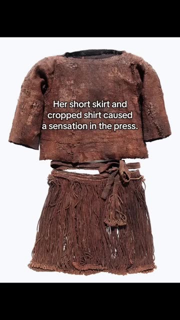 Sensational ancient woman dress discovered in Denmark intact