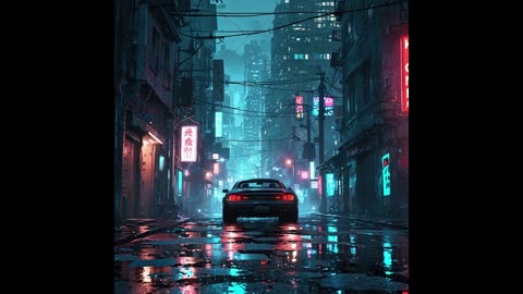 Tipsy Glass City - Created with Suno Music