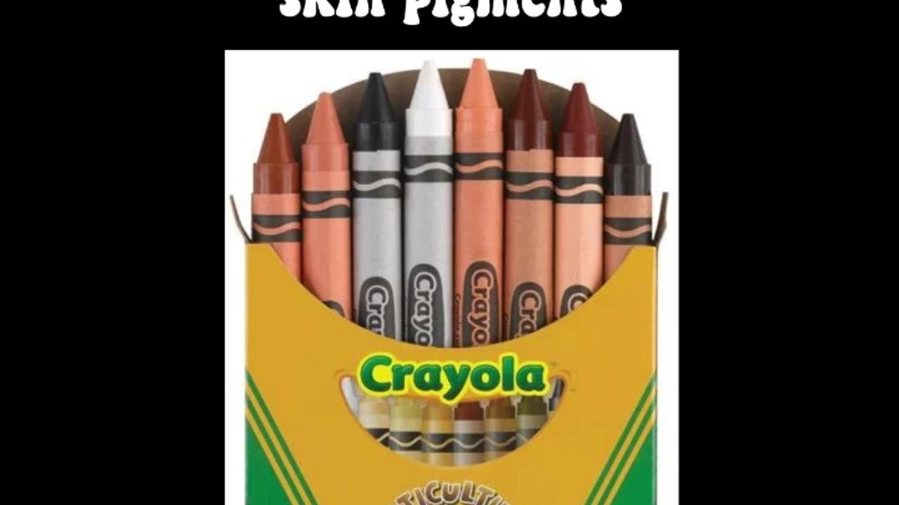 There is no such thing in genetics as a black or white skin pigment