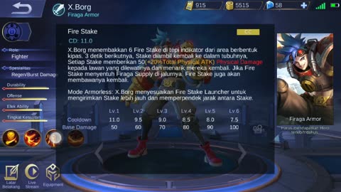 X.Borg New Hero Gameplay – Unstoppable Fighter in Mobile Legends