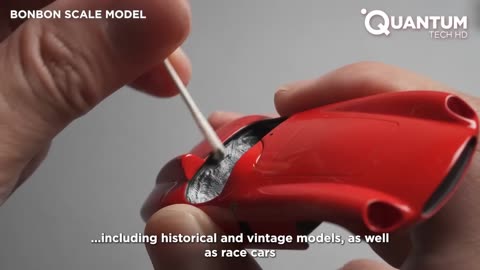 Man Builds Hyperrealistic Ferrari Car at Scale Miniature Build by @bonbonscalemodel