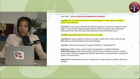 Candace Owens Just Dropped EXPLOSIVE New Timeline Yet On The Charlie Kirk ASSASSINATION