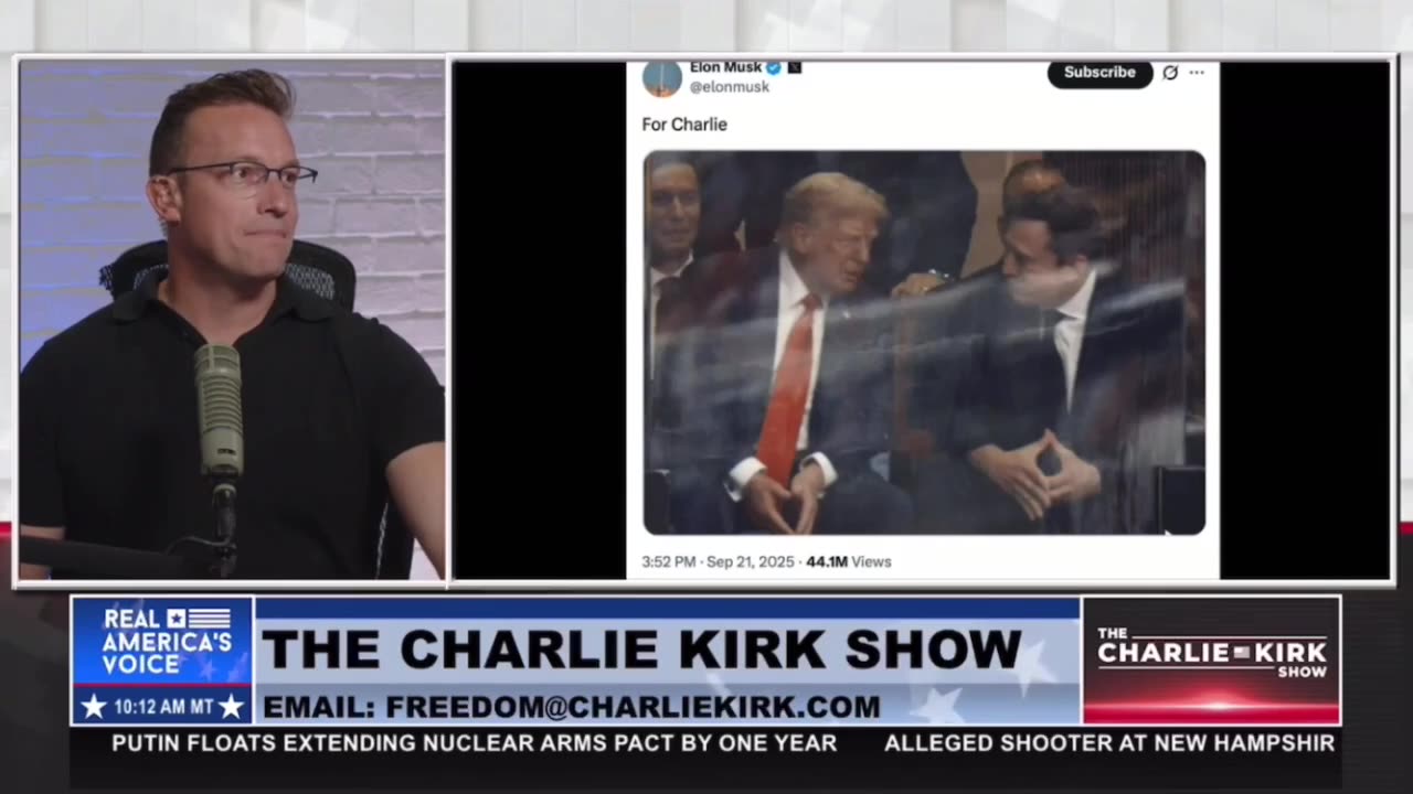 'We will surely hang separately': Elon Musk made plea to Trump at Charlie Kirk memorial