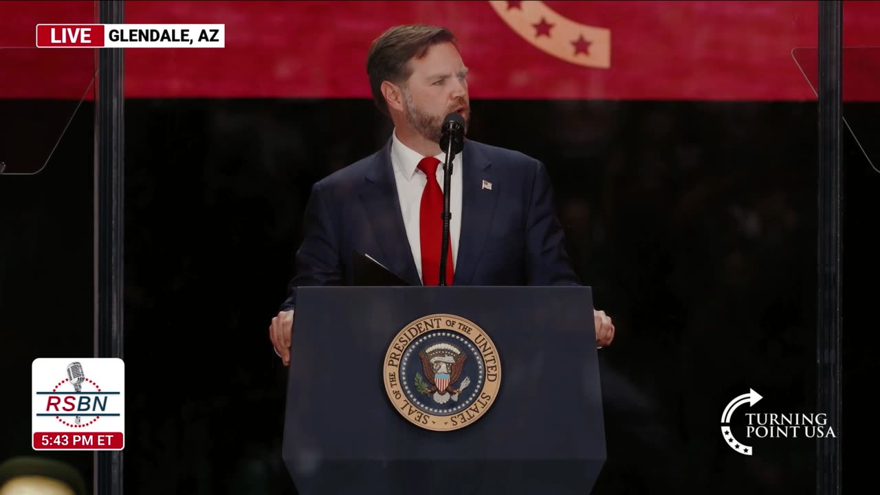WATCH: Vice President JD Vance Speaks at Turning Point USA's Charlie Kirk Memorial - 9/21/25